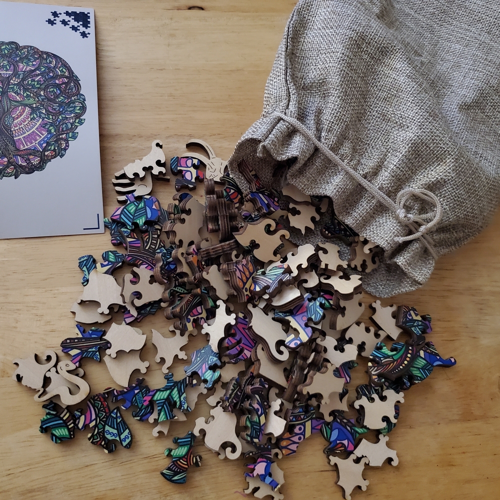 ZenChalet Tree Of Life Wooden Puzzle